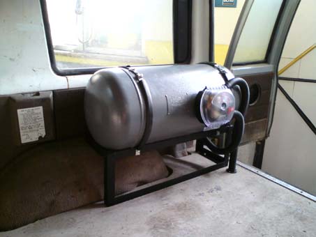 Custom base LPG Bottle